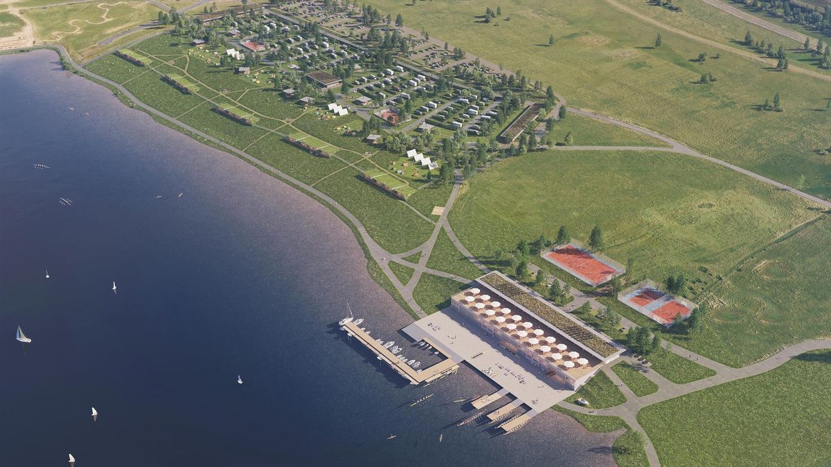 Pokud Most získá pozemky kolem jezera, vybuduje na nich velký kemp